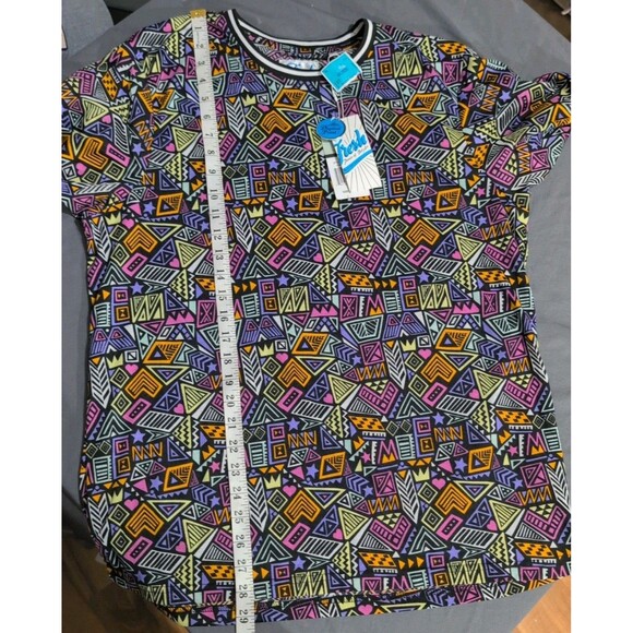 Fresh Prince of Bel-Air Men's Shirt Size Large 90s Vintage Geometric Pattern y2k - Picture 7 of 9